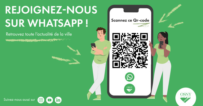 Une nouvelle chaîne WhatsApp à la ville d'Osny