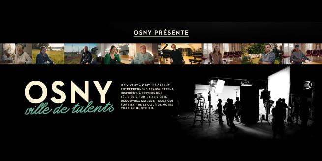 Osny ville de talents : portraits vidéos d'Osnyssois inspirants